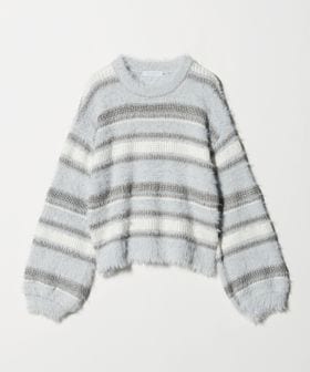 A DAY IN THE LIFE/フェザー マルチボーダーニット ＜A DAY IN THE LIFE＞/ニット / セーター