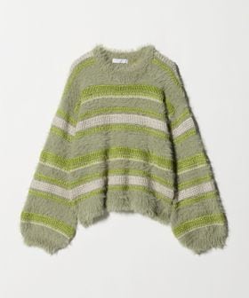 A DAY IN THE LIFE/フェザー マルチボーダーニット ＜A DAY IN THE LIFE＞/ニット / セーター