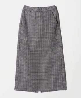 A DAY IN THE LIFE/ニット チェック パッチポケット タイトスカート ＜A DAY IN THE LIFE＞/ミモレ / ロング