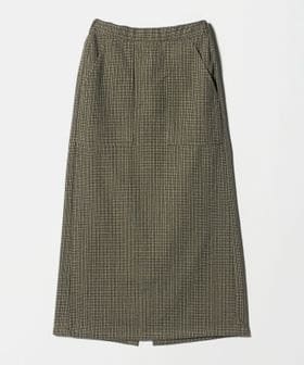 A DAY IN THE LIFE/ニット チェック パッチポケット タイトスカート ＜A DAY IN THE LIFE＞/ミモレ / ロング