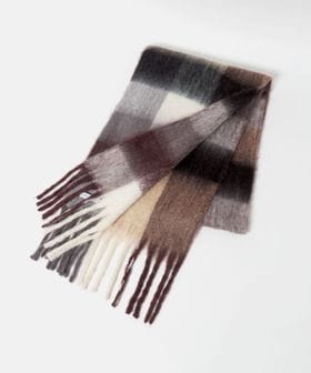 A DAY IN THE LIFE/チェック ボリュームストール ＜A DAY IN THE LIFE＞/ストール / マフラー