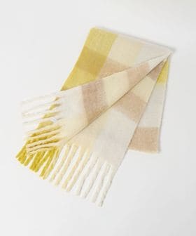 A DAY IN THE LIFE/チェック ボリュームストール ＜A DAY IN THE LIFE＞/ストール / マフラー