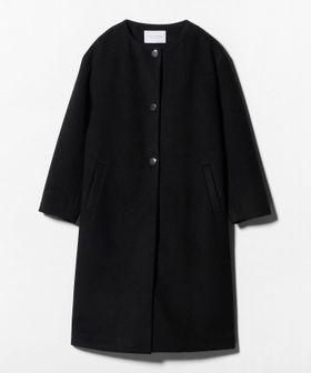 A DAY IN THE LIFE/ニットモッサ ノーカラーコート ＜A DAY IN THE LIFE＞/ノーカラーコート