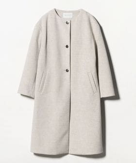 A DAY IN THE LIFE/ニットモッサ ノーカラーコート ＜A DAY IN THE LIFE＞/ノーカラーコート