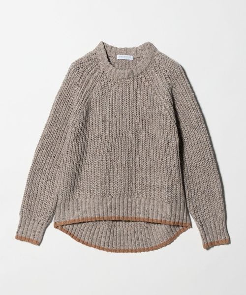 A DAY IN THE LIFE/アゼ ネップ バイカラー ハイネックニット ＜A DAY IN THE LIFE＞/ニット / セーター