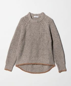 A DAY IN THE LIFE/アゼ ネップ バイカラー ハイネックニット ＜A DAY IN THE LIFE＞/ニット / セーター