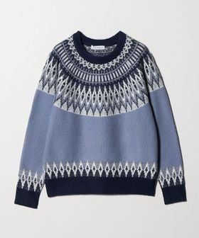 A DAY IN THE LIFE/フェザー ラメ ノルディックニット ＜A DAY IN THE LIFE＞/ニット / セーター