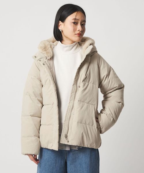 A DAY IN THE LIFE/フェイクファーフード ダウンジャケット ＜A DAY IN THE LIFE＞/ダウンジャケット / ダウンベスト