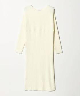 A DAY IN THE LIFE/フェザー リブ ドルマン ボートネックワンピース ＜A DAY IN THE LIFE＞/ワンピース