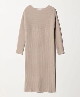 A DAY IN THE LIFE/フェザー リブ ドルマン ボートネックワンピース ＜A DAY IN THE LIFE＞/ワンピース