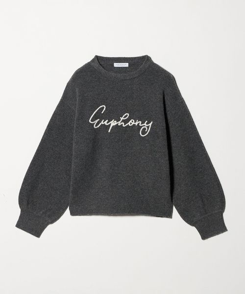 A DAY IN THE LIFE/エンブロイダリー ロゴニット ＜A DAY IN THE LIFE＞/ニット / セーター