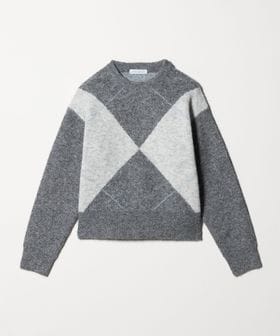 A DAY IN THE LIFE/ビッグアーガイル ニット ＜A DAY IN THE LIFE＞/ニット / セーター