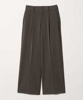 A DAY IN THE LIFE/裏起毛 ストライプ タックワイドパンツ ‐ウォッシャブル‐＜A DAY IN THE LIFE＞/その他パンツ