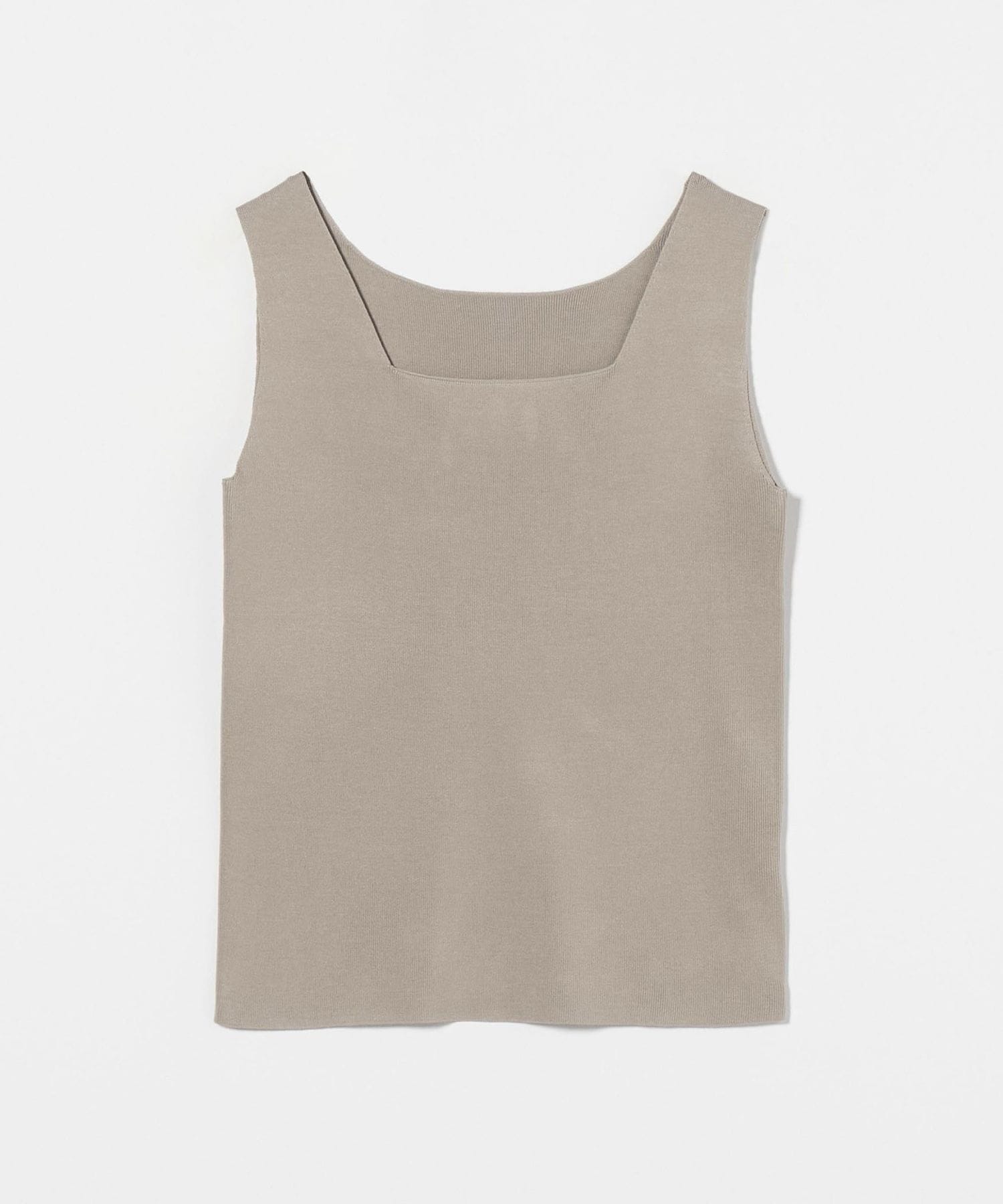 セリーヌ タンクトップ リブニット イタリー製 黒 ゴールドライン