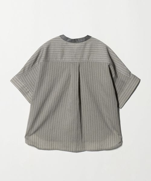 a day in the life - 【BLACK】レース ハーフスリーブシャツ &lt;A DAY IN THE LIFE&gt; UNITED ARROWS LTD. OUTLET｜レース ハーフスリーブシャツ <A