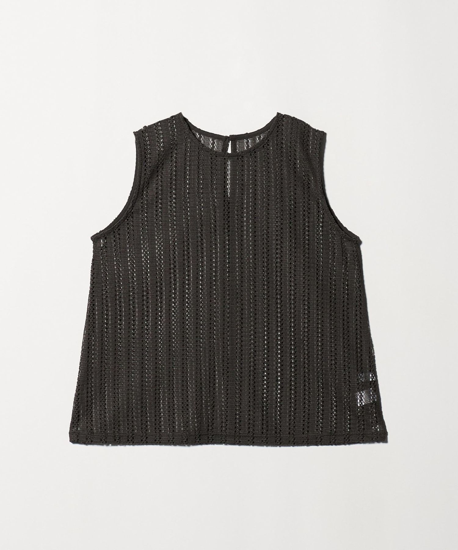 UNITED ARROWS ノースリーブベスト 黒/白 UNITED ARROWS（ユナイテッドアローズ）の「ミリタリー