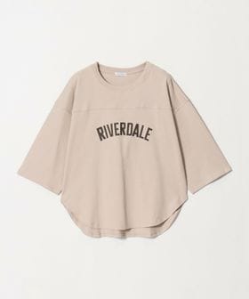 A DAY IN THE LIFE/プリント フットボールTシャツ 7分袖 ＜A DAY IN THE LIFE＞/Tシャツ / カットソー