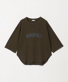 A DAY IN THE LIFE/プリント フットボールTシャツ 7分袖 ＜A DAY IN THE LIFE＞/Tシャツ / カットソー