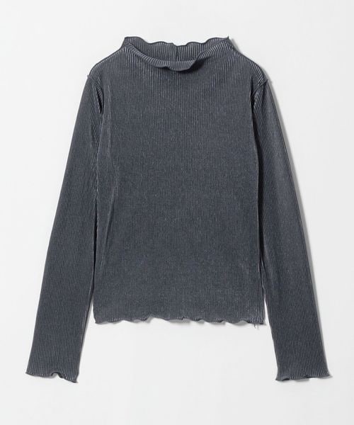 A DAY IN THE LIFE/シャイニー プリーツ メロー ハイネックカットソー 2WAY＜A DAY IN THE LIFE＞/Tシャツ / カットソー