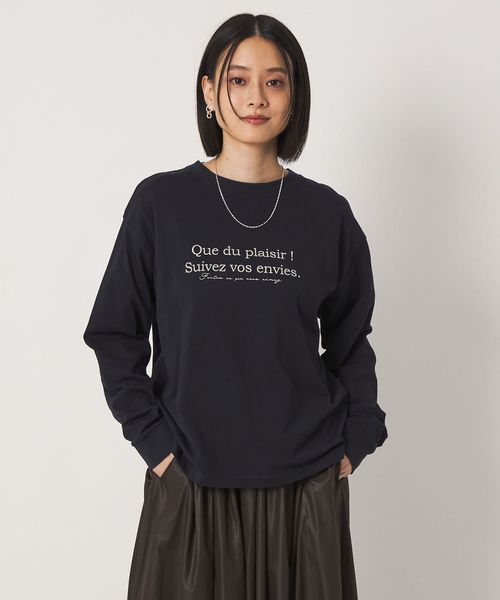 A DAY IN THE LIFE/ ロゴ プリント カットソー ＜A DAY IN THE LIFE＞/Tシャツ / カットソー