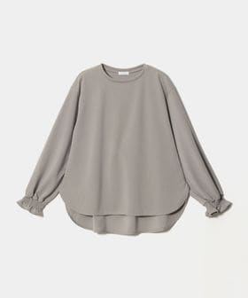 A DAY IN THE LIFE/ジョーゼット シャーリングスリーブ プルオーバー ＜A DAY IN THE LIFE＞/Tシャツ / カットソー