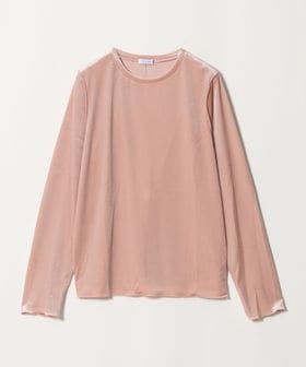 A DAY IN THE LIFE/ベロア ロングスリーブ カットソー ―ウォッシャブル― ＜A DAY IN THE LIFE＞/Tシャツ / カットソー