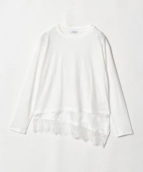 A DAY IN THE LIFE/サテンレース フェイクレイヤード カットソー ＜A DAY IN THE LIFE＞/Tシャツ / カットソー