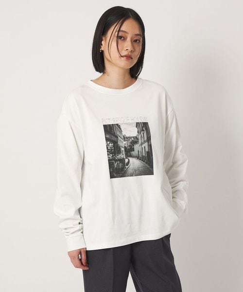 A DAY IN THE LIFE/フォトプリント ロングスリーブTシャツ ＜A DAY IN THE LIFE＞/Tシャツ / カットソー