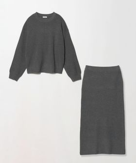 A DAY IN THE LIFE/ニットプルオーバー＋スカート ‐セットアイテム・ウォッシャブル‐ ＜A DAY IN THE LIFE＞/ワンピース
