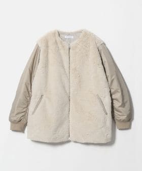 A DAY IN THE LIFE/フェイクファー×ナイロン コンビブルゾン ＜A DAY IN THE LIFE＞/その他コート / ブルゾン