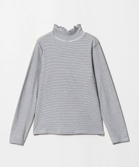 A DAY IN THE LIFE/ブラッシュフライス ボーダー メロー ハイネックプルオーバー ＜A DAY IN THE LIFE＞/Tシャツ / カットソー