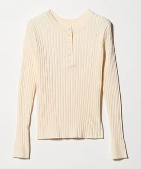 A DAY IN THE LIFE/リブ ヘンリーネック ニット ‐ウォッシャブル‐＜A DAY IN THE LIFE＞/ニット / セーター