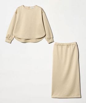 A DAY IN THE LIFE/ブライト ウラケ プルオーバー＋スカート セットアップ＜A DAY IN THE LIFE＞/ワンピース