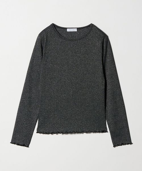 A DAY IN THE LIFE/ラメ リブ メローカットソー＜A DAY IN THE LIFE＞/Tシャツ / カットソー