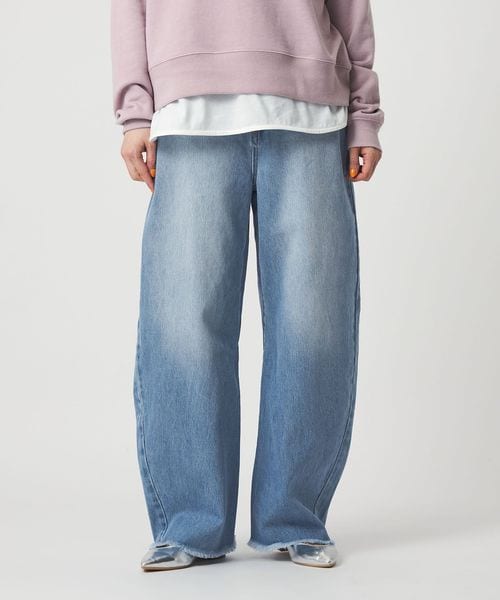 A DAY IN THE LIFE/デニム カーブパンツ ＜A DAY IN THE LIFE＞/デニムパンツ