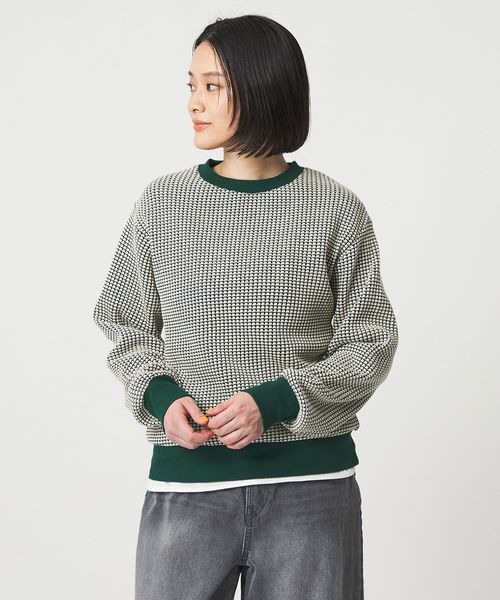 A DAY IN THE LIFE/2トーン ワッフル プルオーバー ＜A DAY IN THE LIFE＞/Tシャツ / カットソー