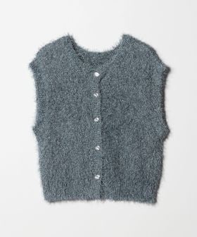 A DAY IN THE LIFE/ラメフェザー ボタンベスト 2WAY ‐ウォッシャブル‐ ＜A DAY IN THE LIFE＞/ベスト