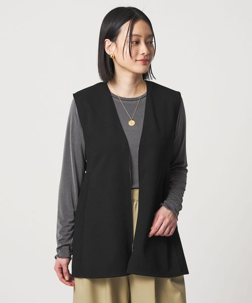 A DAY IN THE LIFE/カルゼジャージー ペプラムベスト ＜A DAY IN THE LIFE＞/ベスト