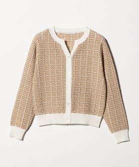 A DAY IN THE LIFE/マルチカラー キーネックカーディガン ‐ウォッシャブル‐＜A DAY IN THE LIFE＞/カーディガン / ボレロ