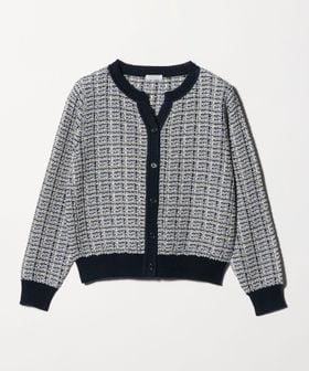 A DAY IN THE LIFE/マルチカラー キーネックカーディガン ‐ウォッシャブル‐＜A DAY IN THE LIFE＞/カーディガン / ボレロ