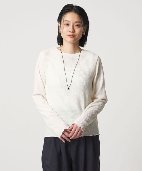 A DAY IN THE LIFE/シャーリング カットソー ＜A DAY IN THE LIFE＞/Tシャツ / カットソー