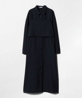 A DAY IN THE LIFE/キャミレイヤード シャツワンピース ‐セットアイテム‐＜A DAY IN THE LIFE＞/ワンピース