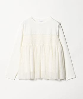 A DAY IN THE LIFE/チュールビスチェ ドッキング プルオーバー ＜A DAY IN THE LIFE＞/Tシャツ / カットソー