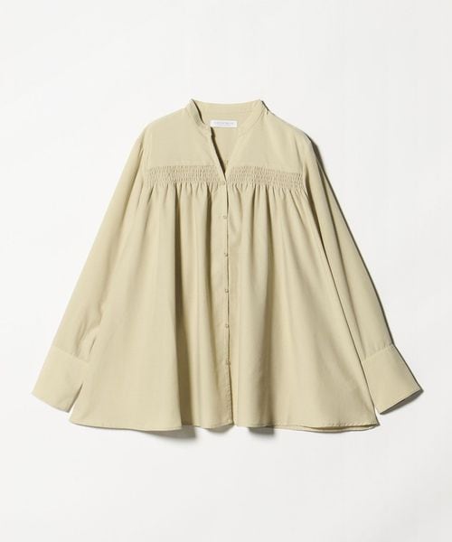 A DAY IN THE LIFE/シャーリングギャザー スキッパーブラウス ＜A DAY IN THE LIFE＞/シャツ / ブラウス