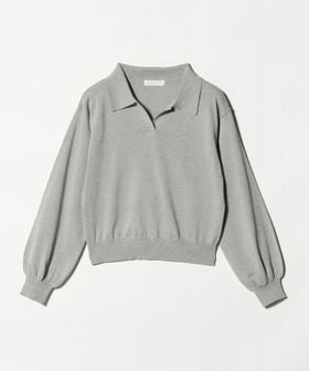 A DAY IN THE LIFE/スキッパーポロ パフスリーブニット ‐ウォッシャブル‐ ＜A DAY IN THE LIFE＞/ニット / セーター