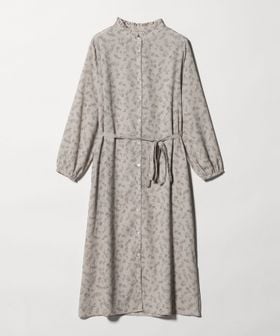 A DAY IN THE LIFE/プリント フリルネック シャツワンピース ＜A DAY IN THE LIFE＞/ワンピース