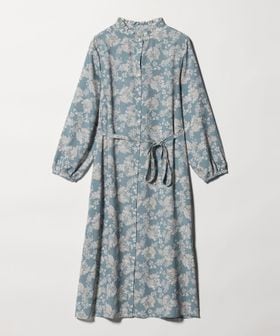 A DAY IN THE LIFE/プリント フリルネック シャツワンピース ＜A DAY IN THE LIFE＞/ワンピース