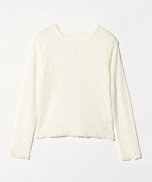 A DAY IN THE LIFE/フラワーレース コンパクト プルオーバー ＜A DAY IN THE LIFE＞/Tシャツ / カットソー