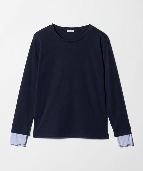 A DAY IN THE LIFE/レイヤードスリーブ リブカットソー ＜A DAY IN THE LIFE＞/Tシャツ / カットソー