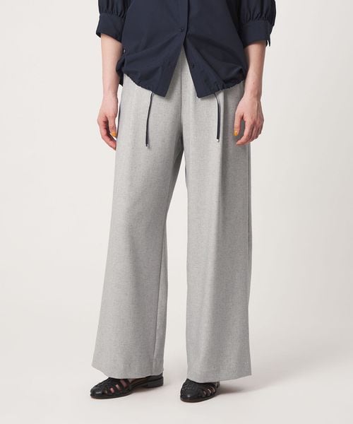 A DAY IN THE LIFE/タック ワイドパンツ ‐セットアップ対応・ウォッシャブル‐＜A DAY IN THE LIFE＞/スラックス